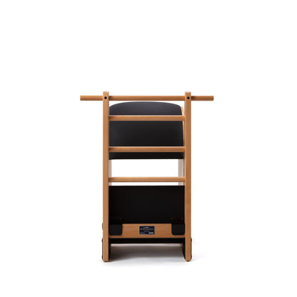 Peak Pilates Artistry High Ladder Barrel front view of the ladder